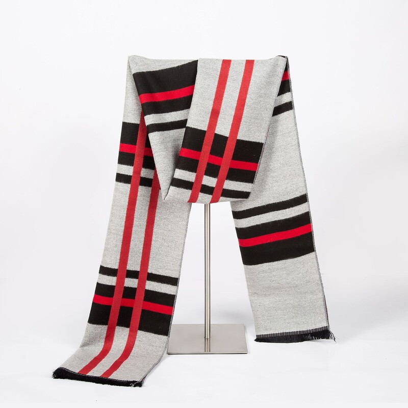 Új férfi sál koreai változat téli meleg kasmír sál utánzat férfi kockás férfi sál gyártó 