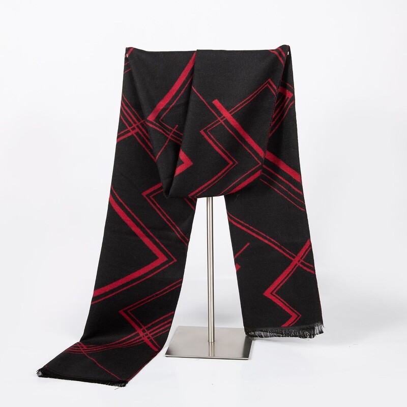 Új férfi sál koreai változat téli meleg kasmír sál utánzat férfi kockás férfi sál gyártó 