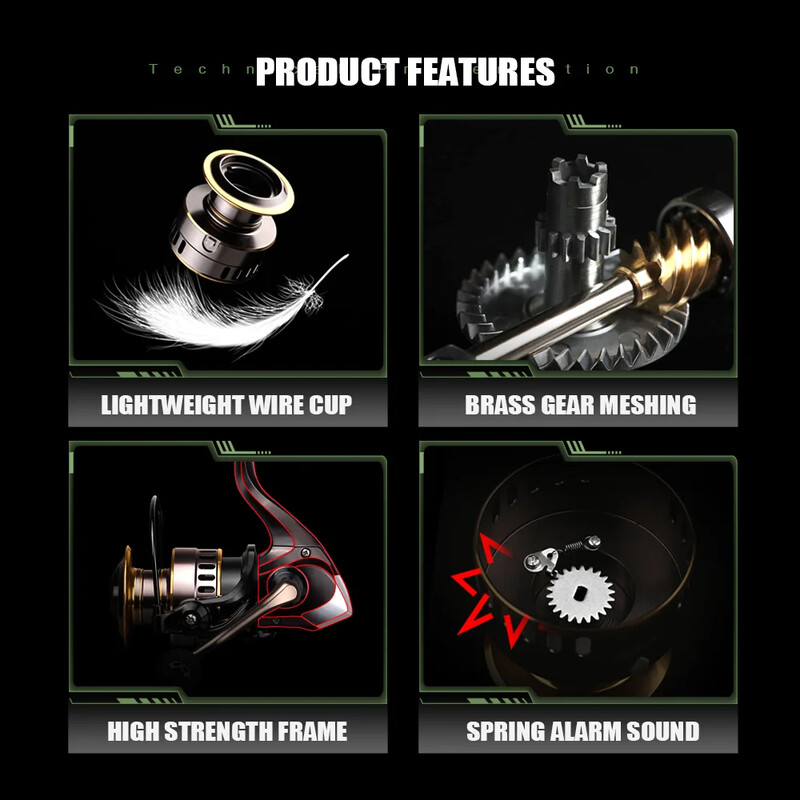 Mulinetă de pescuit, bobină de metal 5.2:1/4.7:113BB, rulmenți cu bile mulinetă de pescuit la crap, BK2000-7000, cupă metalică, echipament de mare