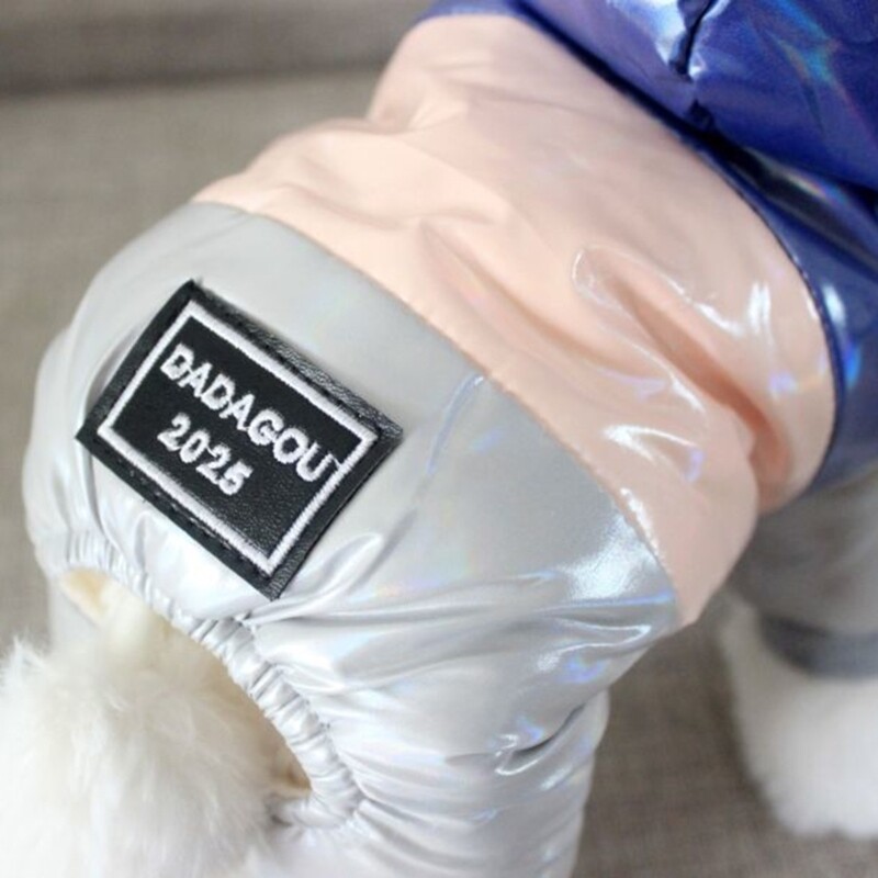 Vodootporni kaput za pse s kapuljačom Kombinezon za pse Zimski kaput Pufer za pse