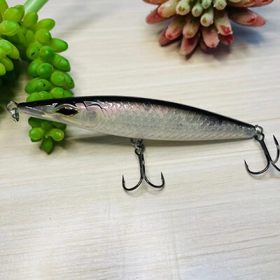 asturi 130 leurre Plaukiojantis pieštukas žvejybos masalai Stickbait Topwater Surface Walk The Dog Hard Bait Vobleris Bass Pike WTD masalas