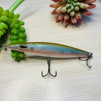 asturi 130 leurre Plaukiojantis pieštukas žvejybos masalai Stickbait Topwater Surface Walk The Dog Hard Bait Vobleris Bass Pike WTD masalas