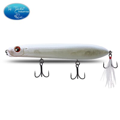 Plaukiojantis pieštukas 125 mm 25 g 105 mm 16,5 g Bass Fishing masalas kietas masalas CF masalas Topwater Tackle Jerk masalas