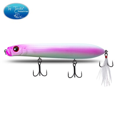 Plaukiojantis pieštukas 125 mm 25 g 105 mm 16,5 g Bass Fishing masalas kietas masalas CF masalas Topwater Tackle Jerk masalas