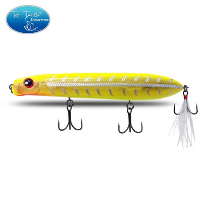 Plaukiojantis pieštukas 125 mm 25 g 105 mm 16,5 g Bass Fishing masalas kietas masalas CF masalas Topwater Tackle Jerk masalas