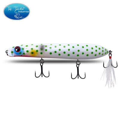 Plaukiojantis pieštukas 125 mm 25 g 105 mm 16,5 g Bass Fishing masalas kietas masalas CF masalas Topwater Tackle Jerk masalas