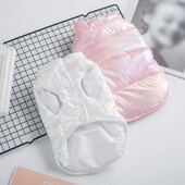 Mieli šuniuko drabužiai mažiems šunims Neperšlampama naminių gyvūnėlių striukė žiemai, šilta liemenė šuns paltai Drabužiai Čihuahua prancūzų buldogui 2XL