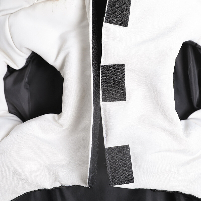 Žieminis augintinio paltas šiltas šunų pūkinis striukė su gobtuvu šuniuko drabužiai mažiems ir vidutiniams šunims Čihuahua prancūzų buldogų kačių drabužiai, atsparūs vėjui