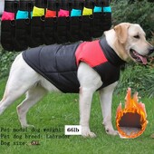 1 vnt. šunų kailis, rudens ir žiemos apranga, drabužiai naminiams gyvūnėliams, pūkinė striukė šunims, maži, vidutiniai ir dideli šunų drabužiai šaltam orui