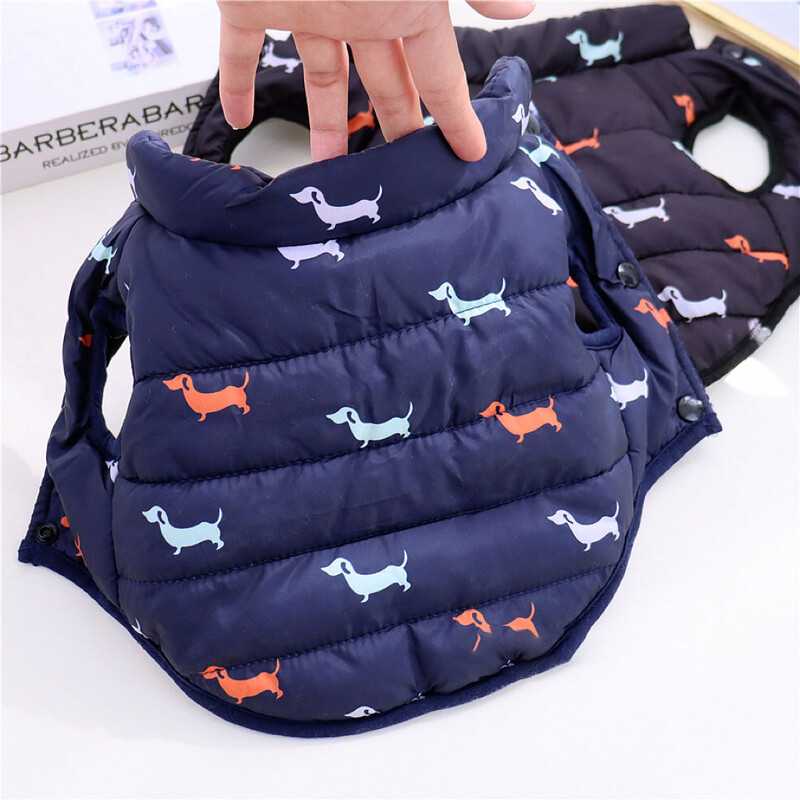 Šilta šuns striukė šuniuko apranga Šilta striukė mažiems šunims Drabužiai Čihuahua Teddy Pudelis Apranga gyvūnams Šuniuko šuniuko naminio kostiumo drabužiai