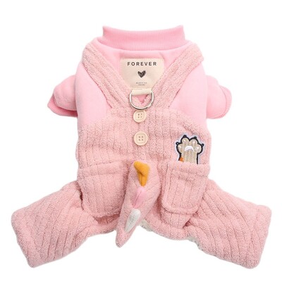 Mājdzīvnieku suņu kombinezons, dinozauru dizains ziemas mētelis Jaket mājdzīvnieku suņu apģērbs, apģērbs