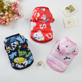 Topla pseća odjeća za male pse Vjetrootporan zimski kaput za pse za kućne ljubimce Kombinezon za pse Odjeća za štene Prsluk Kombinezon za čivavu Odjeća