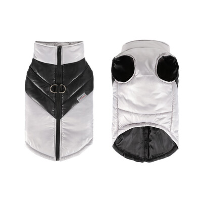 Mājas suņa jaka ar zirglietām Ziemas silts suņu apģērbs Labradora ūdensizturīgs suņa mētelis Čivavas franču buldoga kostīms