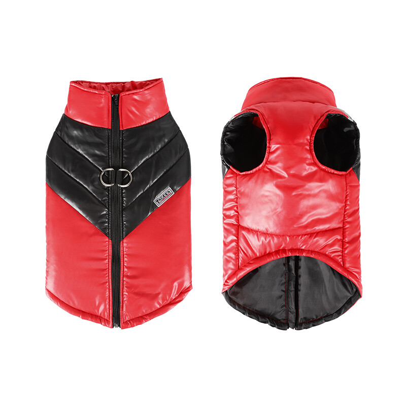 Mājas suņa jaka ar zirglietām Ziemas silts suņu apģērbs Labradora ūdensizturīgs suņa mētelis Čivavas franču buldoga kostīms