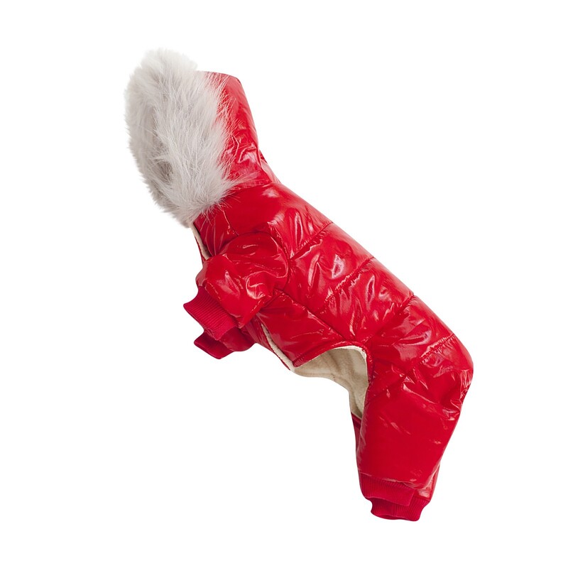 Drabužiai naminiams gyvūnėliams Šunų drabužiai Naminių gyvūnėlių drabužiai Rudens ir Žiemą Pastorintas keturkojis medvilninis paltas