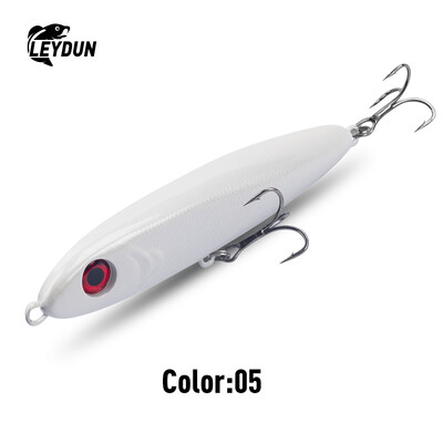 LEYDUN Ministre Jack Stickbait grimstoši zīmuļa makšķerēšanas mānekļi 105 mm 23 g 120 mm 35 g labi peldēšanas vobleri jūras asariem