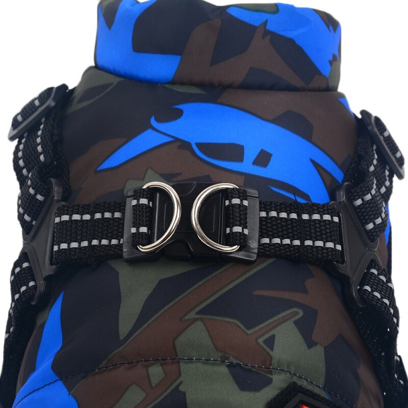 1 vnt Žieminiai naminių šunų drabužiai Šilti dideli šunų paltai Vandeniui atspari striukė mažiems ir vidutiniams dideliems šunims Auksaspalvių retriverių drabužiai augintiniams