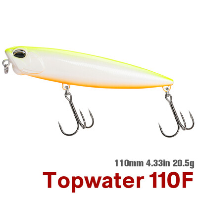 TSURINOYA 110mm 20,5g Topwater plūduriuojantis pieštukas žvejybos masalas DW58 Dog Walk Crank Wobbler Stickbait Minnow Hard jaukas lydekoms ešeriams