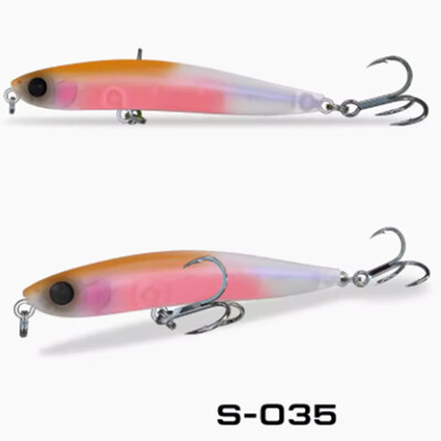 70 mm10 g voblerio skęstantis masalas Stickbait Minnow žvejybos masalas, 4,3 g plaukiojantis pieštukinis masalas, skirtas ešerių žvejybai