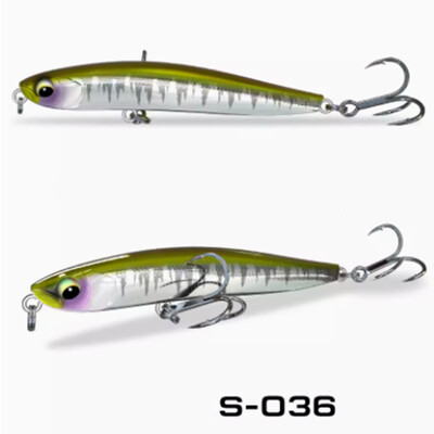 70 mm10 g voblerio skęstantis masalas Stickbait Minnow žvejybos masalas, 4,3 g plaukiojantis pieštukinis masalas, skirtas ešerių žvejybai