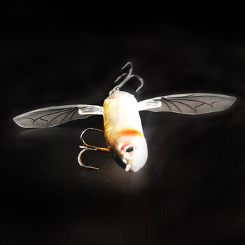 2023 New Dragonfly Topwater Stickbait 80mm 6.5g Surficial Buzzbait Crawler Bait Изкуствена повърхност Попър Молив примамка за бас