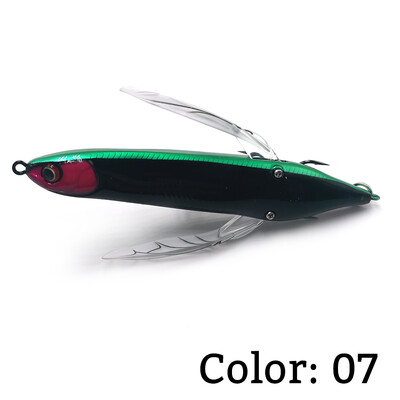 2023 m. naujas Dragonfly Topwater Stickbait 80 mm 6,5 g paviršinis buzzbait vikšrinis masalas dirbtinio paviršiaus pieštuko masalas bosui