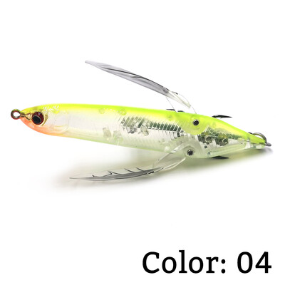 2023 m. naujas Dragonfly Topwater Stickbait 80 mm 6,5 g paviršinis buzzbait vikšrinis masalas dirbtinio paviršiaus pieštuko masalas bosui