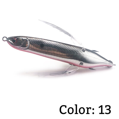 2023 m. naujas Dragonfly Topwater Stickbait 80 mm 6,5 g paviršinis buzzbait vikšrinis masalas dirbtinio paviršiaus pieštuko masalas bosui