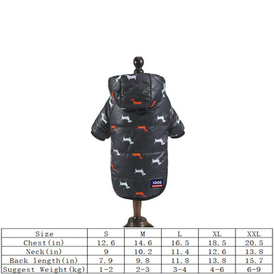 Nauji karšti rūbai augintiniams, dviejų pėdų gobtuvu, medvilniniu paminkštinimu kačių ir šunų drabužiai rudeniui ir žiemai bei medvilniniai pastorinti rūbai augintiniams