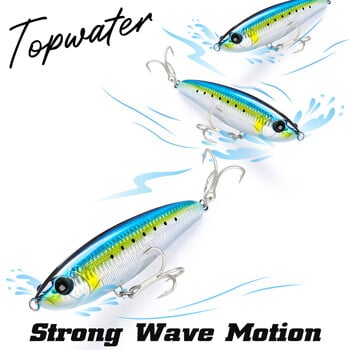 TSURINOYA 140F Topwater Stick Риболовна примамка FANATIC 140 мм 46 г дълбоки зони Риболов с лодка Твърди примамки в солена вода Плаващ молив