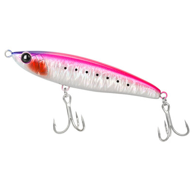 TSURINOYA 140F Viršutinio vandens lazdelės masalas FANATIC 140 mm 46 g giliose vietose žvejybai laivu sūriame vandenyje, kietiems masalams, plūduriuojantis pieštukas