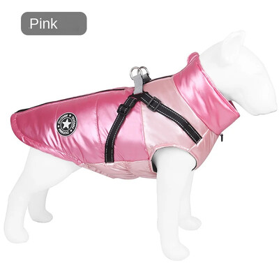 Neperšlampami ir vėjui atsparūs šunų drabužiai, medvilniniai drabužiai, atspindintys ir šilti, šuniukų striukės, rudeniui ir žiemai