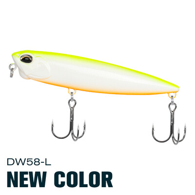 TSURINOYA Topwater plaukiojantis pieštukų vobleriai 110 mm 20,5 g DW58 Bass Lure Stickbait Snakehead Professional dirbtinis kietas masalas