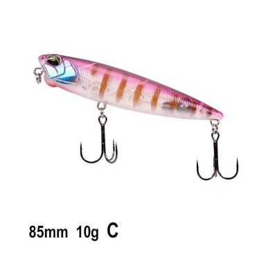 TSURINOYA plaukiojantis pieštukas žvejybos masalas DW58 DW59 85 mm 10,5 g 110 mm 20,5 g „Topwater Crankbait Bass Hard Baits Jerkbait“