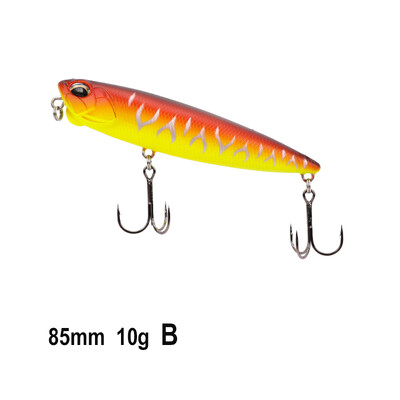 TSURINOYA plaukiojantis pieštukas žvejybos masalas DW58 DW59 85 mm 10,5 g 110 mm 20,5 g „Topwater Crankbait Bass Hard Baits Jerkbait“