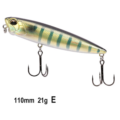 TSURINOYA plaukiojantis pieštukas žvejybos masalas DW58 DW59 85 mm 10,5 g 110 mm 20,5 g „Topwater Crankbait Bass Hard Baits Jerkbait“
