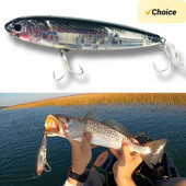 TSUYOKI 3DR Pencil Topwater Lure 100mm 17g Walk The Dog Površinski mamac Reflektirajući Flash StickBait za brancina Yo-zuri ribolov 2024