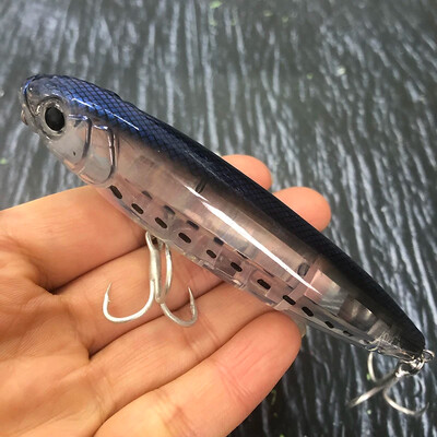 TSUYOKI 3DR Pencil Topwater Lure 100mm 17g Walk The Dog Površinski mamac Reflektirajući Flash StickBait za brancina Yo-zuri ribolov 2024