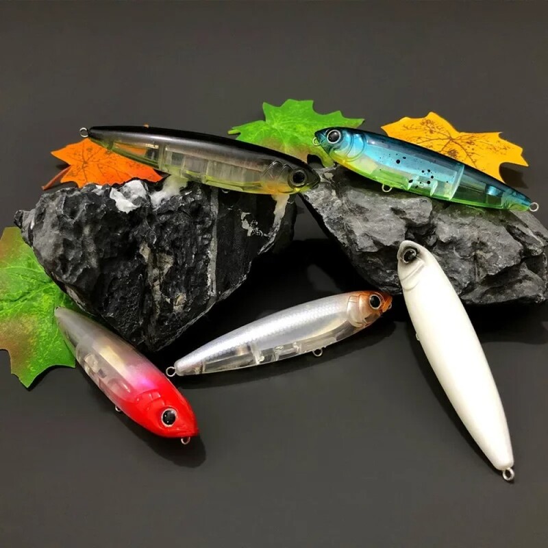 TSUYOKI 3DR Pencil Topwater Lure 100mm 17g Walk The Dog Površinski mamac Reflektirajući Flash StickBait za brancina Yo-zuri ribolov 2024