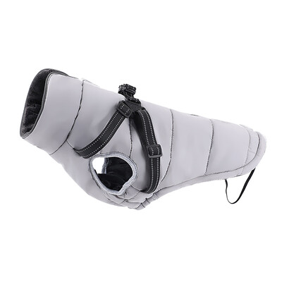 Rudens ir žiemos šilta britiška medvilnė, šilta striukė Vienspalviai drabužiai augintiniams Medvilninė liemenė šunų drabužiai Drop Shipping talismanai