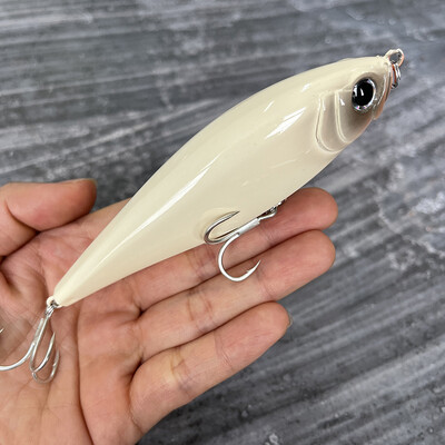 30 g 110 mm plaukiojantis pieštuko masalas, dirbtinis kietas masalas, skirtas žvejoti pakrantėje „Twitch“ sūraus upėtakio Isca Pesca voblerio žvejybos įranga