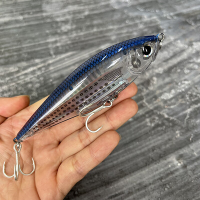 30 g 110 mm plaukiojantis pieštuko masalas, dirbtinis kietas masalas, skirtas žvejoti pakrantėje „Twitch“ sūraus upėtakio Isca Pesca voblerio žvejybos įranga