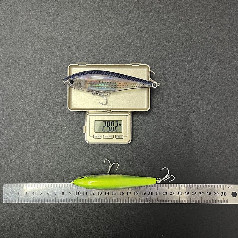 30 g 110 mm plaukiojantis pieštuko masalas, dirbtinis kietas masalas, skirtas žvejoti pakrantėje „Twitch“ sūraus upėtakio Isca Pesca voblerio žvejybos įranga