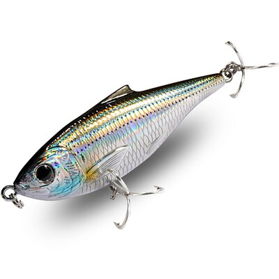 Vandenyje plaukiojantis Minnow 12 g 7,5 cm pieštuko masalas 20 g 9 cm VIB barškučio plieninis rutulinis Swimbait Pesca Wobbler Jerkbait Tackle Twitch masalas