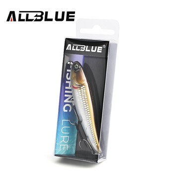 ALLBLUE BULLET MULLET 80mm/100mm Topwater Pencil Surface Walker Плаваща риболовна примамка Walk The Dog Saltwater Bass Hard Bait