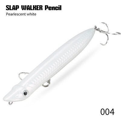 Hunthouse SLAP WALKER pieštukas žvejybos masalas, plūduriuojantis paviršius, 110 mm 125 mm kietas masalas, Topwater WTD sūraus vandens ešerių reikmenys