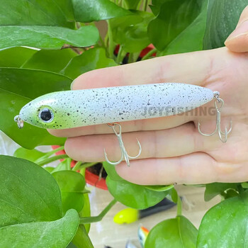 1 бр. 100 mm 11 g стръв за молив Topwater Walk Dog Isca Artificial Surface Stickbait плаващ шаран бас примамка риболовни воблери 9017