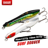 „Kingdom Pencil Popper“ žvejybos masalas „Snake Head“ plaukiojantis vobleriai, skęstantis dirbtinis kietas masalas, žūklės reikmenys ešerių lydekoms