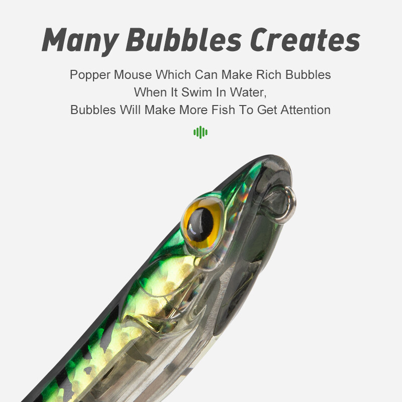 „Kingdom Pencil Popper“ žvejybos masalas „Snake Head“ plaukiojantis vobleriai, skęstantis dirbtinis kietas masalas, žūklės reikmenys ešerių lydekoms