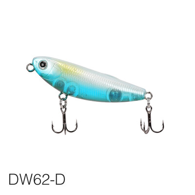 TSURINOYA 50mm 5g plaukiojantis pieštukas žvejybos masalas DW62 Topwater dirbtinis kietas masalas lydekai ešeriai upėtakiai Jerkbait vobleris